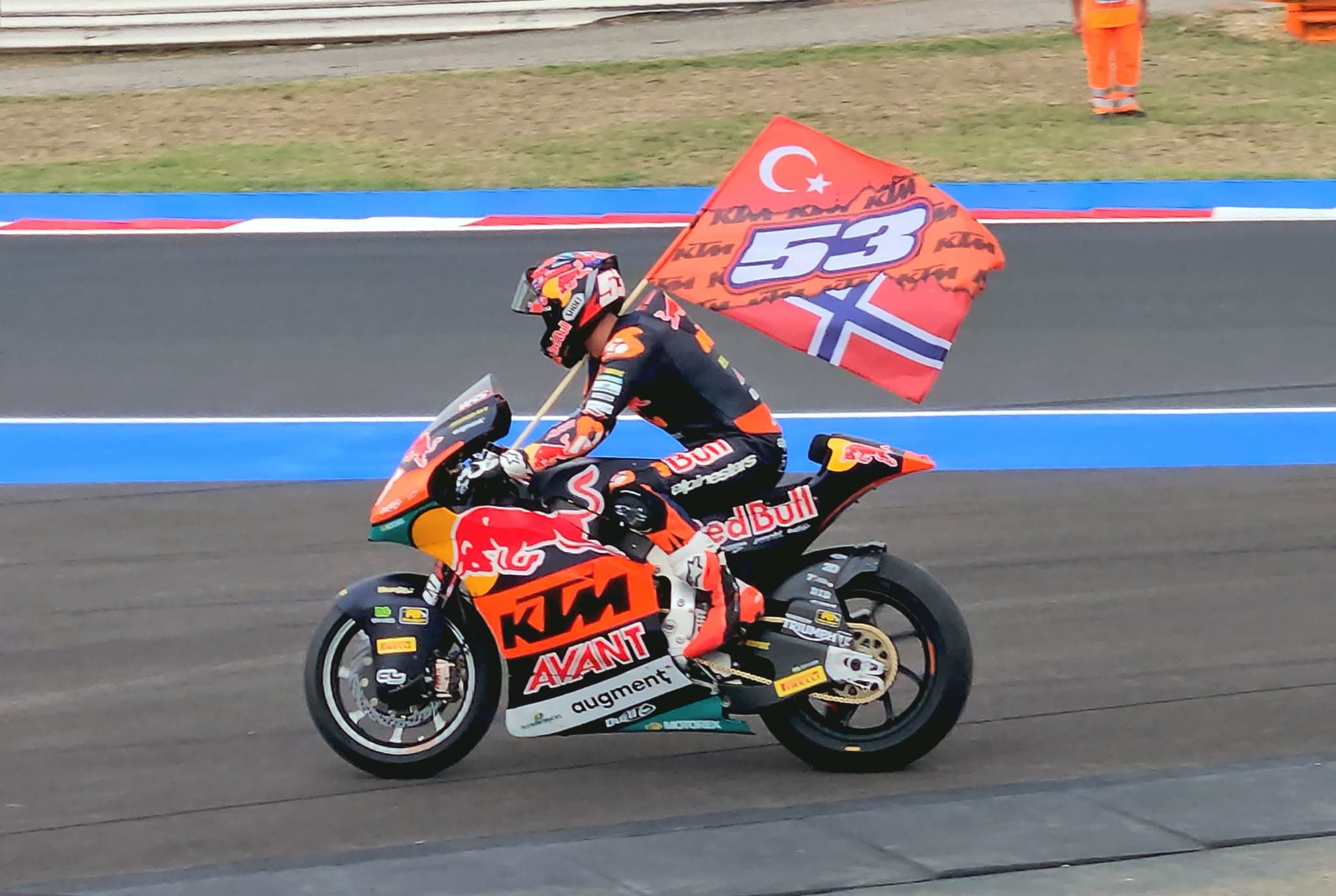 On track
